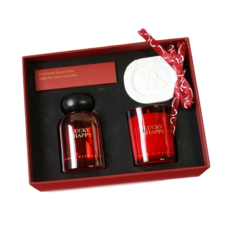 Kundenlogo Jahr Flameless Aromatherapie Geschenk Set perfekt für Reisebüros Geschenke