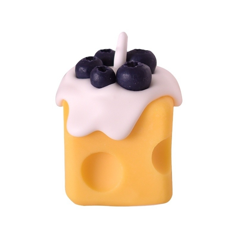 Stone Style Süße Käse Aromatherapie Kerze Handgesteuerte Geschenkbox für Mädchen Geburtstagsfreude