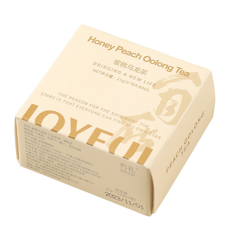 Logo-Anpassung Oolong-Teebeutel für Brautjungfern Geschenke und Hochzeitsrücksendungen