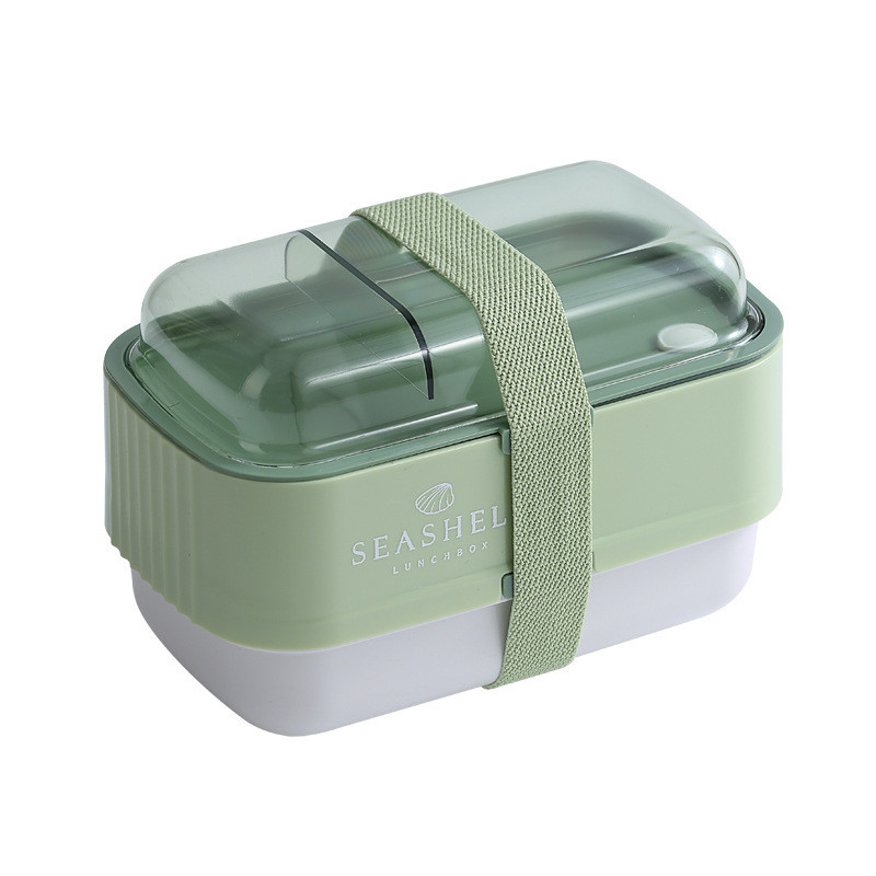 Job Fair Kleines Geschenk Büro Produkte 2 Farbgrafik Druck Doppelschicht Lunchbox