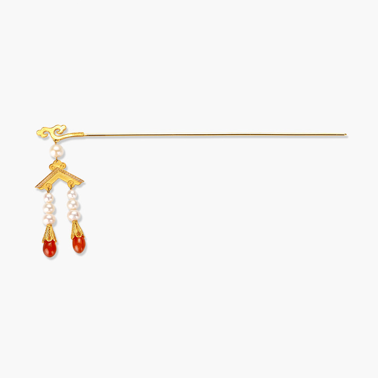 Maßgeschneiderte Farbe Neuheit Geschenke Suichao Jiarui Haarnadel 925 Silberplattiert Gold Haarnadel Geschenkbox Geburtstagsgeschenk