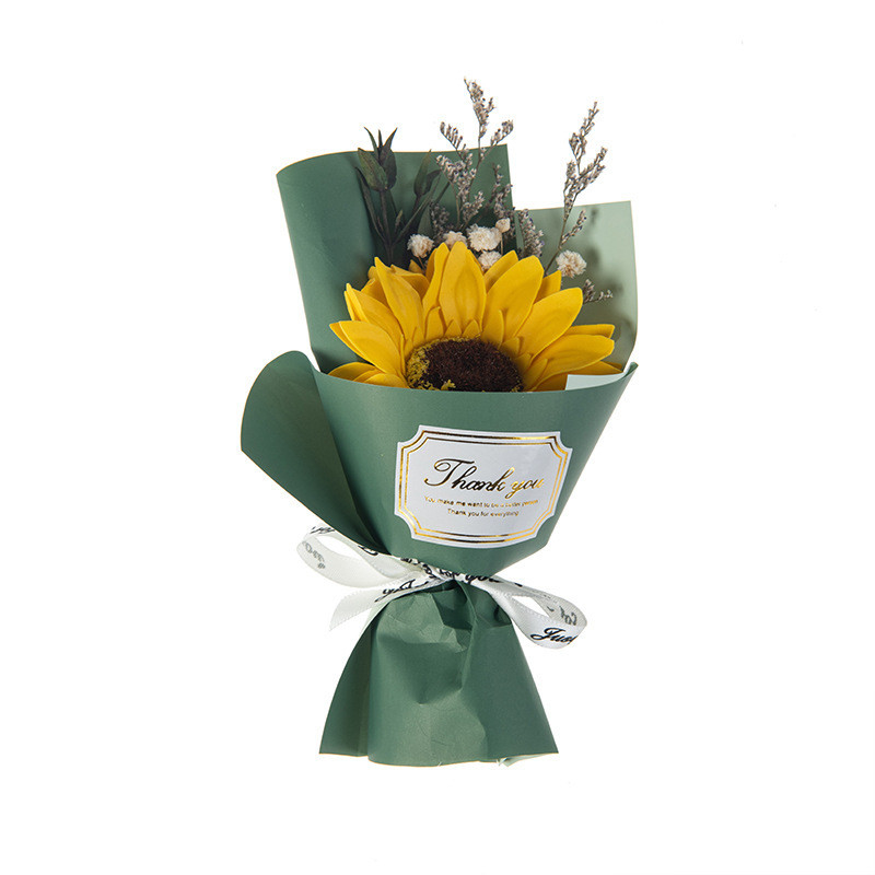 4 Farbgrafiken Druckfest Bouquet Seife Blume perfekt für die Rückkehr zur Schule Geschenk