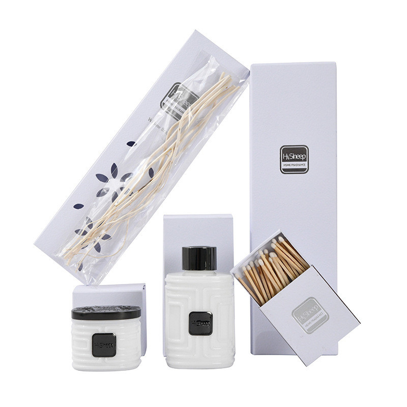 Endgeschenk Vintage Naturpflanzenduft Geschenkbox Reine Pflanzen Sojabohnen Wachs Duft Set