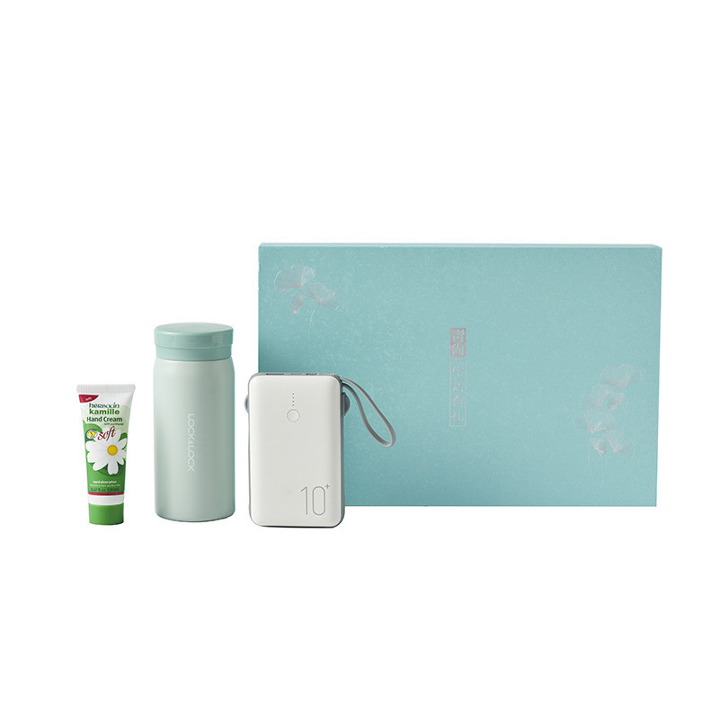 Le Kou Life Geschenk-Set Isolierbecher 200ml Handcreme für Dankesgeschenke