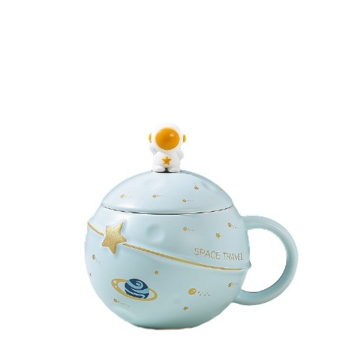 Hochzeitsgeschenke Hochzeitsfeier Geschenke Süße Astronauten-Keramik-Tasse für Weltraumbegeisterte