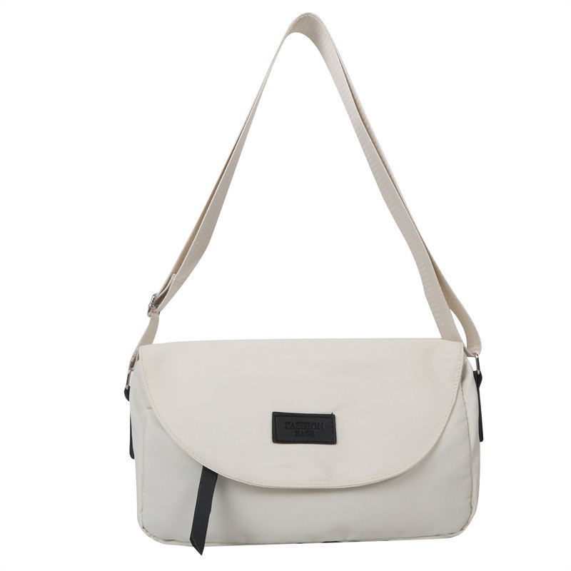 Logo des Kunden Modische Reisetasche Feste Farbe Einfache Crossbody Tasche Mitarbeiter Geschenk