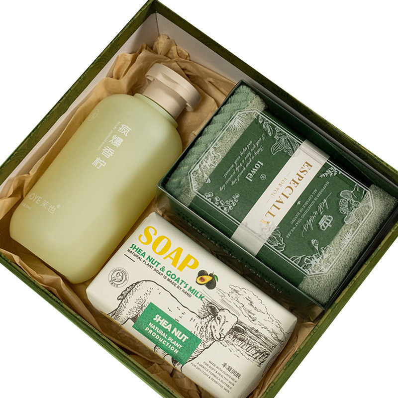 Custom Logo Wald Retro Textur Geschenkbox Ideal Göttin Tag Souvenir für Hotels