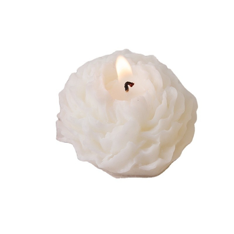 Pfeoninenblüte Aromatherapie Kerze für andere Aktivitäten Kunden Logo Dekoration Geschenk