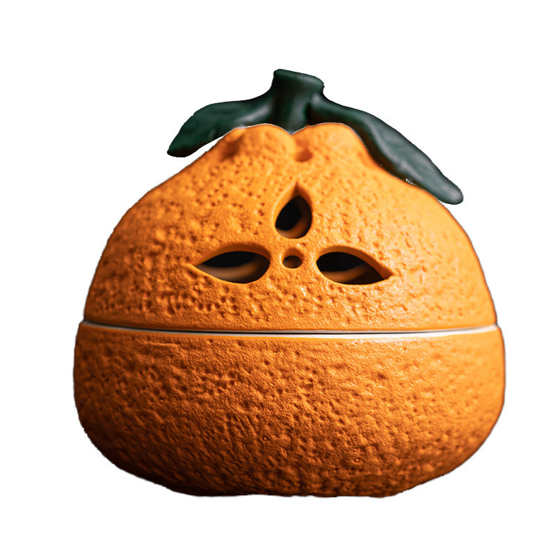 Dajidali Orange Aromatherapie-Ofen Ein Muss für Hausmöbel und Entspannung