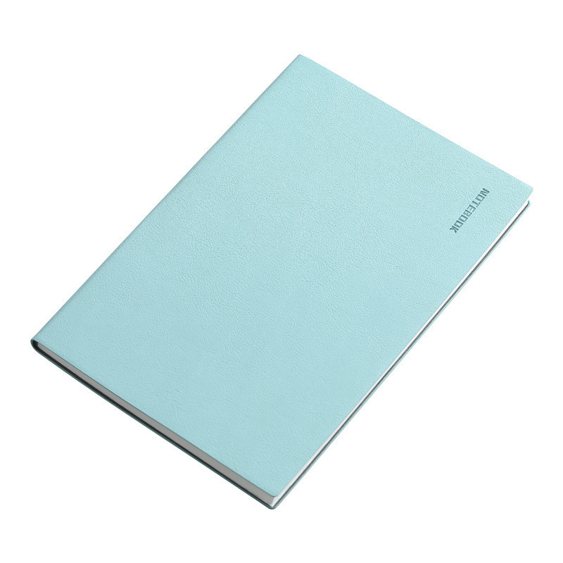 Einfaches Festfarben-Notebook für Reisebüros Kleines Frisches PU Weichleder-Packblatt
