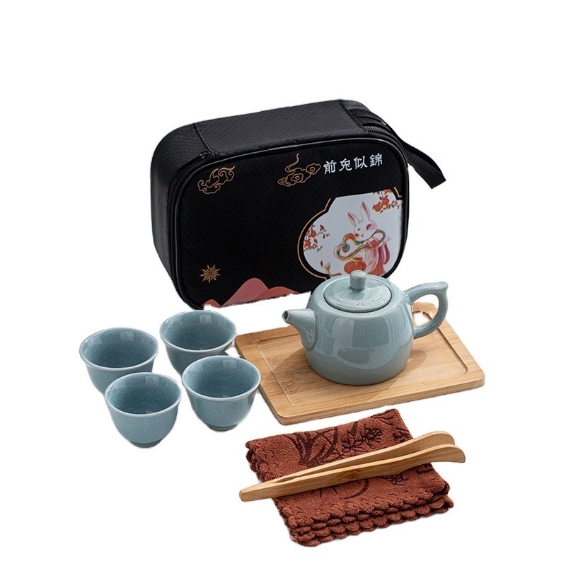 Geschäftsgeschenke Präsentation Geschenksatz mit Logo Tee Set Souvenirs und tragbare Taschen