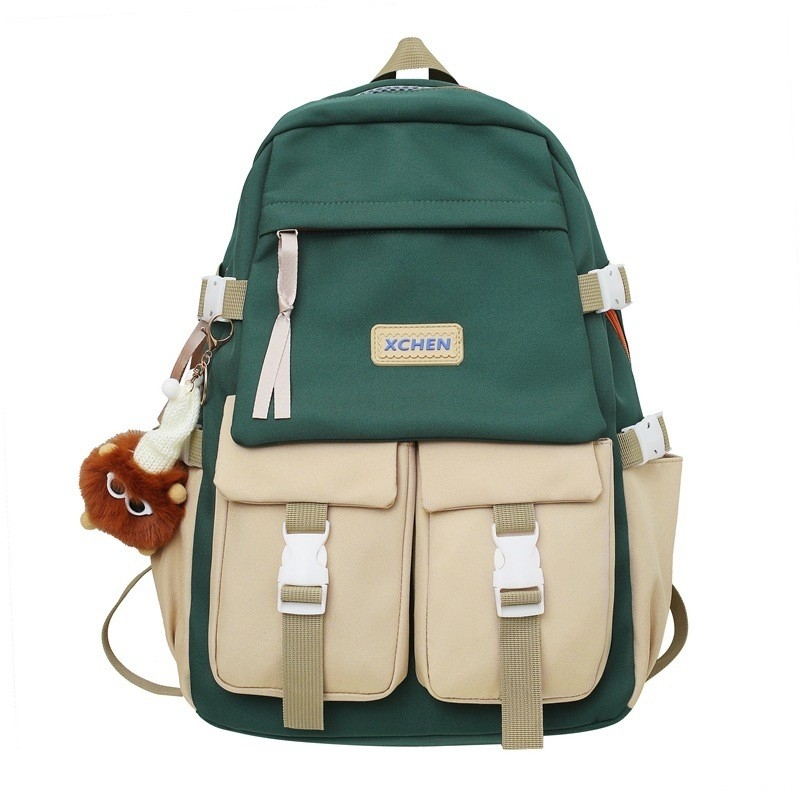 Farbblockade-Trend Großer Rucksack Ideal Neues Geschenk für Hotels und Resorts