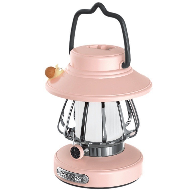 Kundenlogo Retro LED Camping Nachtlicht Outdoor Portable Tischlicht und Anhänger Licht Aktivität Geschenk