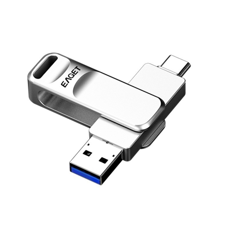 Typ-C USB3.0 Dual-Interface USB-Laufwerk Drehkonstruktion für die Mehrzweck-Auto-Montage