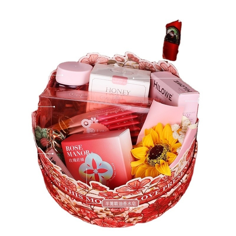 Exklusives Automobilgeschenk Blossom Sweetheart Rose Manor Souvenir Set zum Muttertag